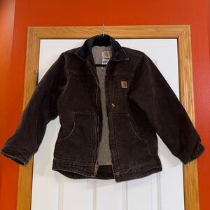 Carhartt Kids Dark Brown Jean Jacket